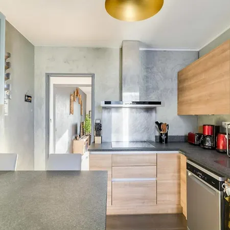 Floor - 2 Chambres, Free Wifi & Parking & Sunset By Immoconciergerie *