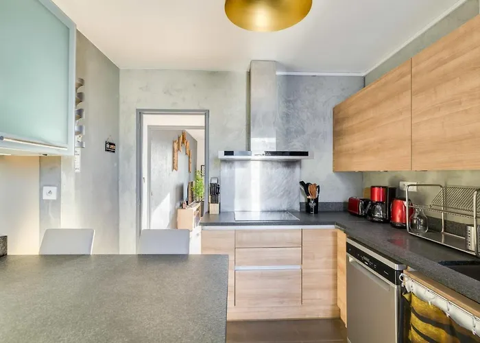 Floor - 2 Chambres, Free Wifi & Parking & Sunset By Immoconciergerie *