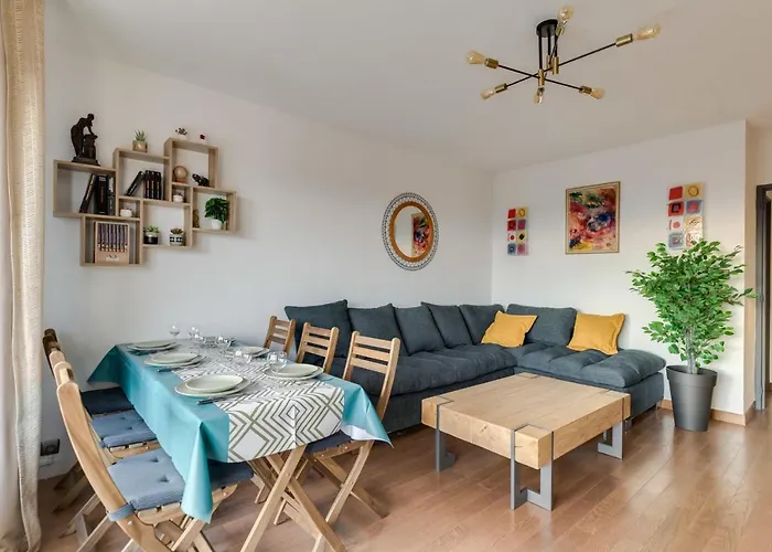 Floor - 2 Chambres, Free Wifi & Parking & Sunset By Immoconciergerie 아파트