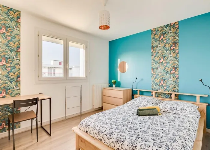 아파트 Floor - 2 Chambres, Free Wifi & Parking & Sunset By Immoconciergerie *